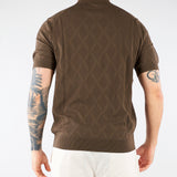 Maglia polo jacquard Moro DK17019B 85 DIKTAT 