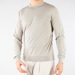 Maglia Grigio in puro cotone Ultrafine DK17035 98 DIKTAT 