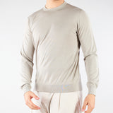 Maglia Grigio in puro cotone Ultrafine DK17035 98 DIKTAT 
