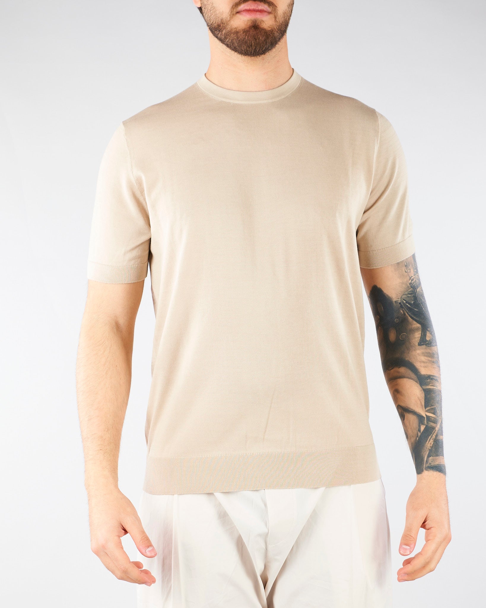 Maglia Sabbia in cotone ultrafine DK17036 30 DIKTAT 