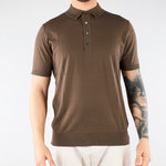 Maglia a polo Moro in puro cotone DK17041 85 DIKTAT 