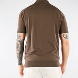 Maglia a polo Moro in puro cotone DK17041 85 DIKTAT 