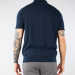 Maglia a polo Blu in puro cotone DK17041 89 DIKTAT 