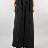 Pantalone Nero wide leg SS260021 99 ELEH 