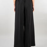 Pantalone Nero wide leg SS260021 99 ELEH 