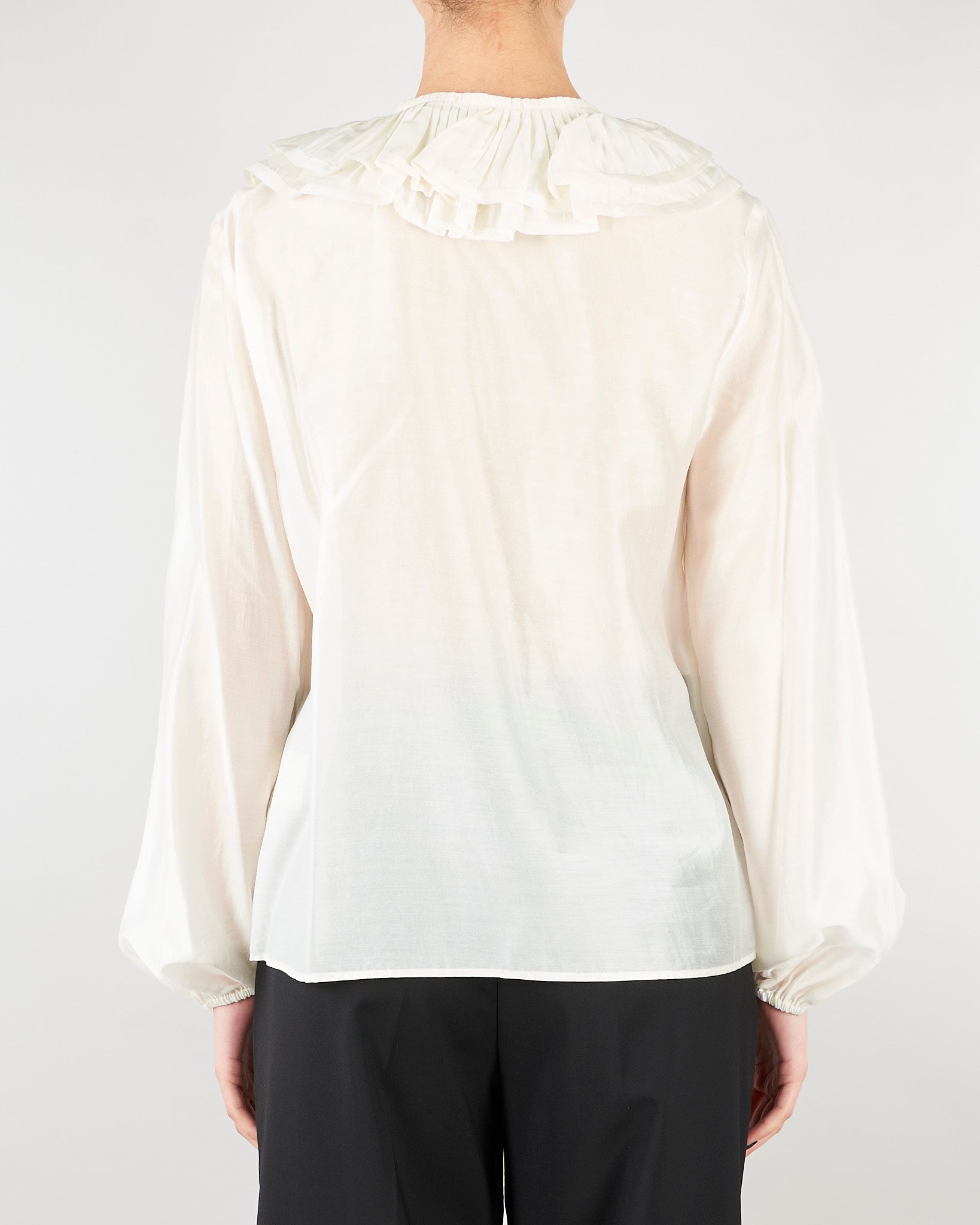Blusa Panna con volant SS260116 2 ELEH 