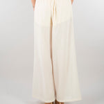 Pantalone Panna wide leg con elastico SS260135 2 ELEH 