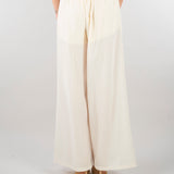 Pantalone Panna wide leg con elastico SS260135 2 ELEH 