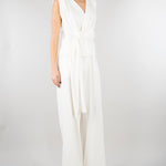 Top Bianco con nodo e volant SS260153 1 ELEH 