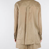 Camicia Fango in ramie SS260175 35 ELEH 