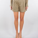 Shorts Fango in ramie SS260176 35 ELEH 