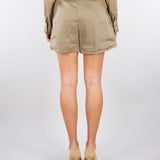Shorts Fango in ramie SS260176 35 ELEH 