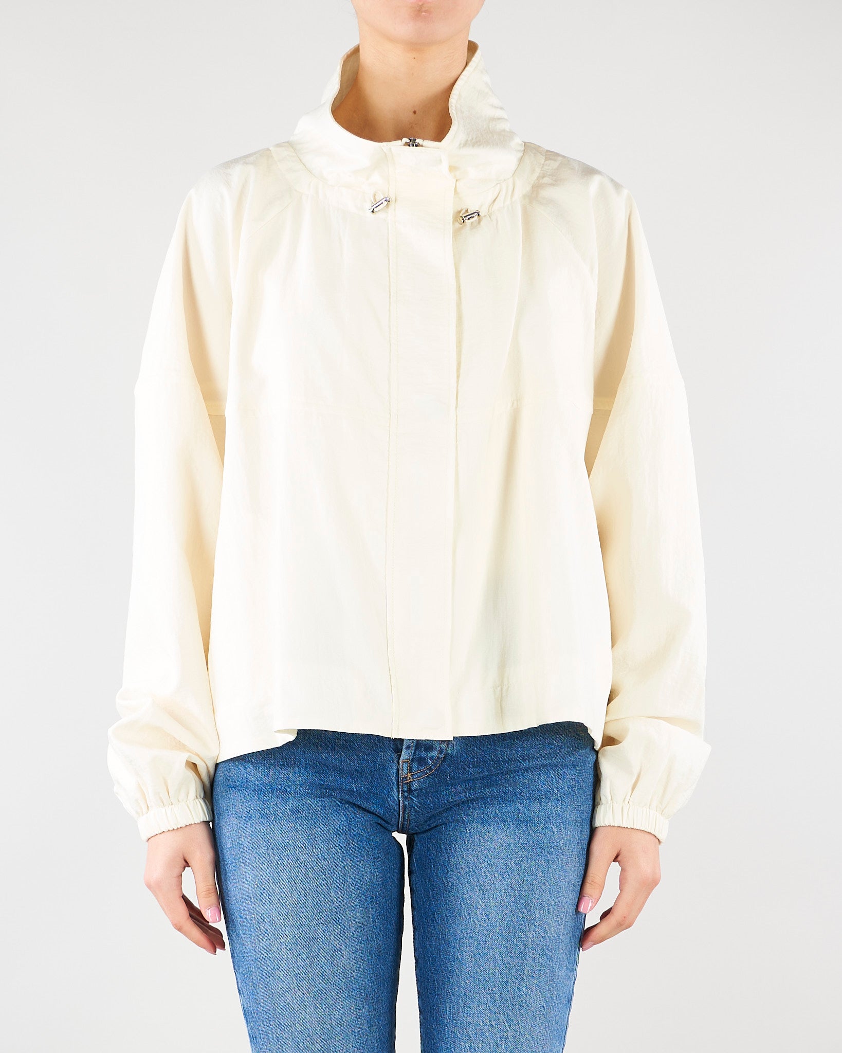 Giubbotto Panna Oversize SS260242 2 ELEH 