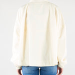 Giubbotto Panna Oversize SS260242 2 ELEH 