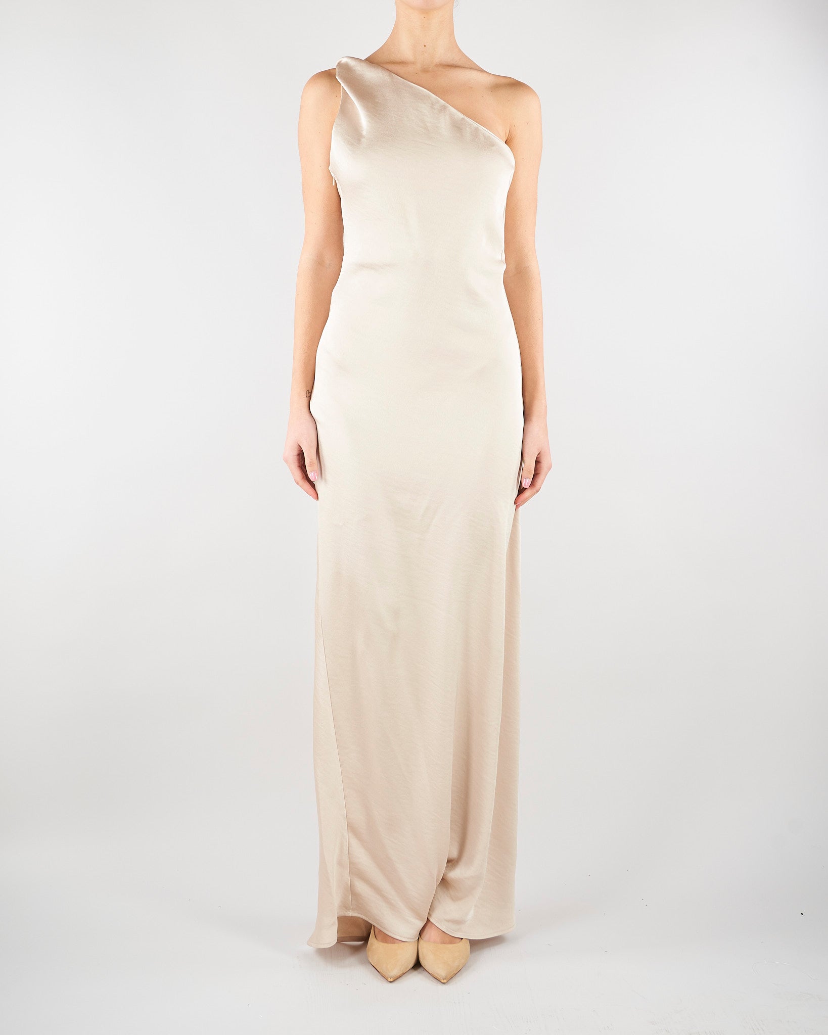 Abito Ecru in satin SS260383 3 ELEH 