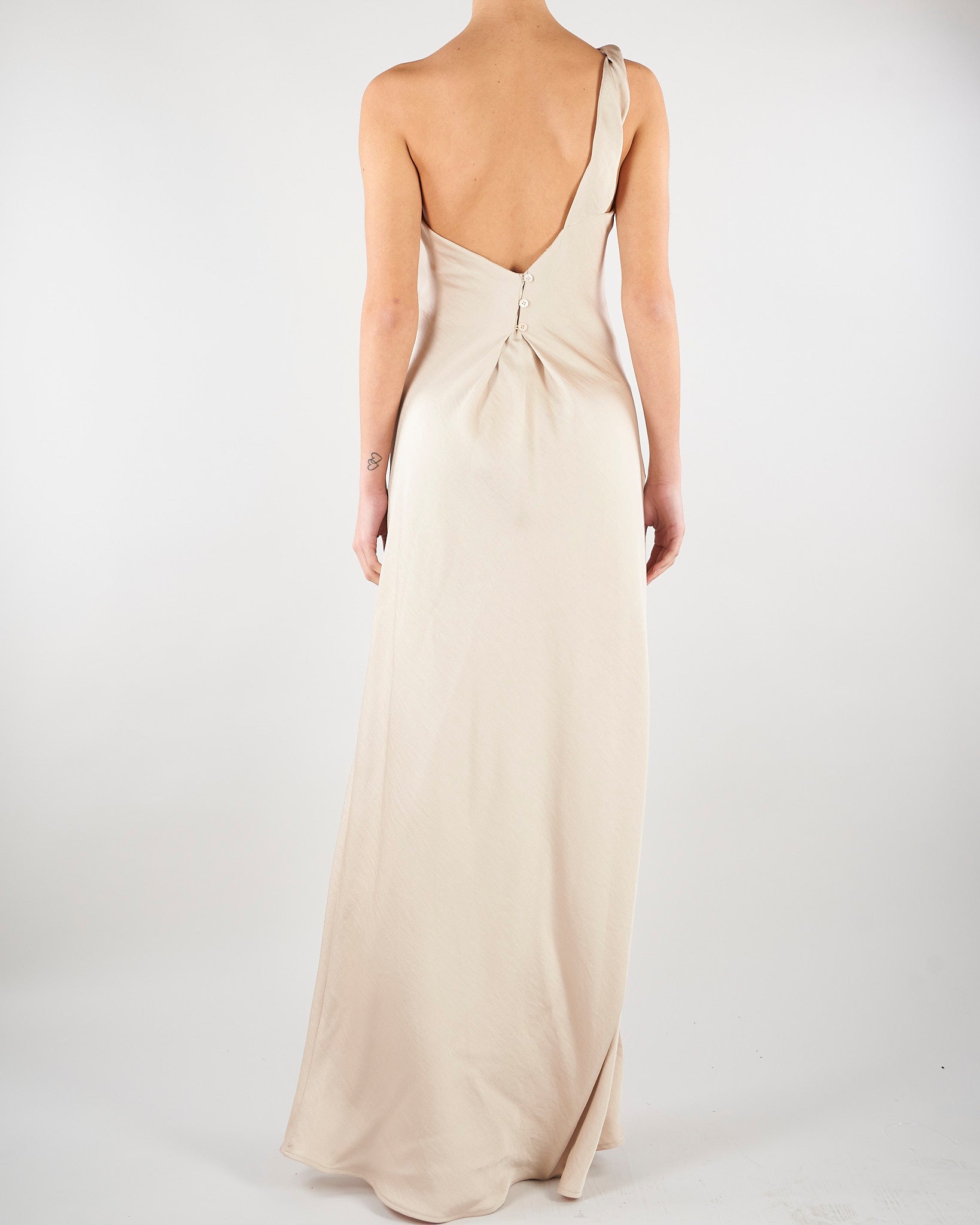 Abito Ecru in satin SS260383 3 ELEH 