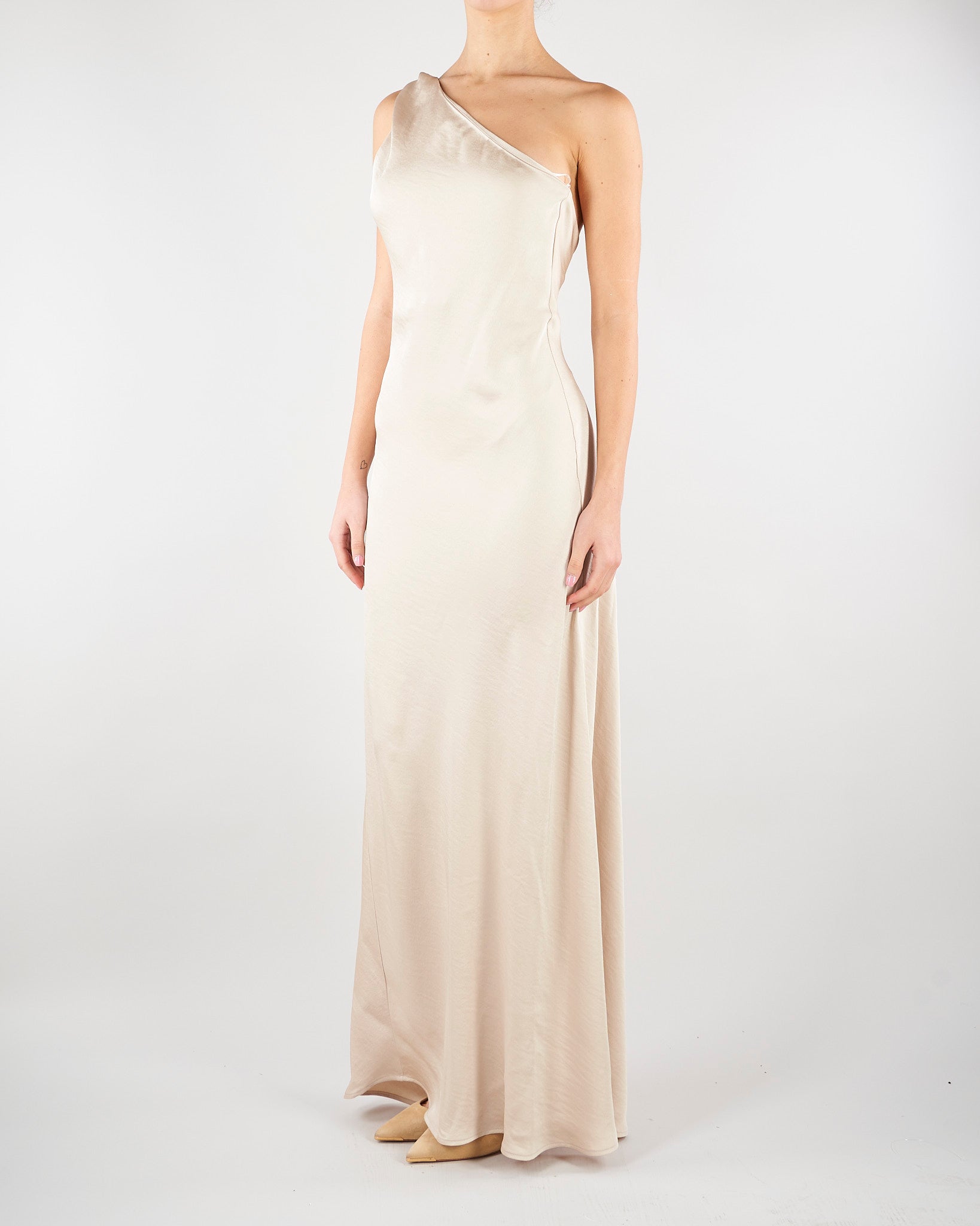 Abito Ecru in satin SS260383 3 ELEH 