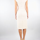 Abito Burro in doppio crêpe stretch AB90061E2 193 ELISABETTA FRANCHI 