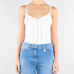 Body Avorio in maglia à jour BK85B62E2 360 ELISABETTA FRANCHI 