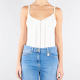 Body Avorio in maglia à jour BK85B62E2 360 ELISABETTA FRANCHI 
