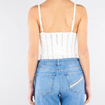 Body Avorio in maglia à jour BK85B62E2 360 ELISABETTA FRANCHI 