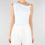 Body Avorio in jersey con spalla gioiello BO01361E2 360 ELISABETTA FRANCHI 