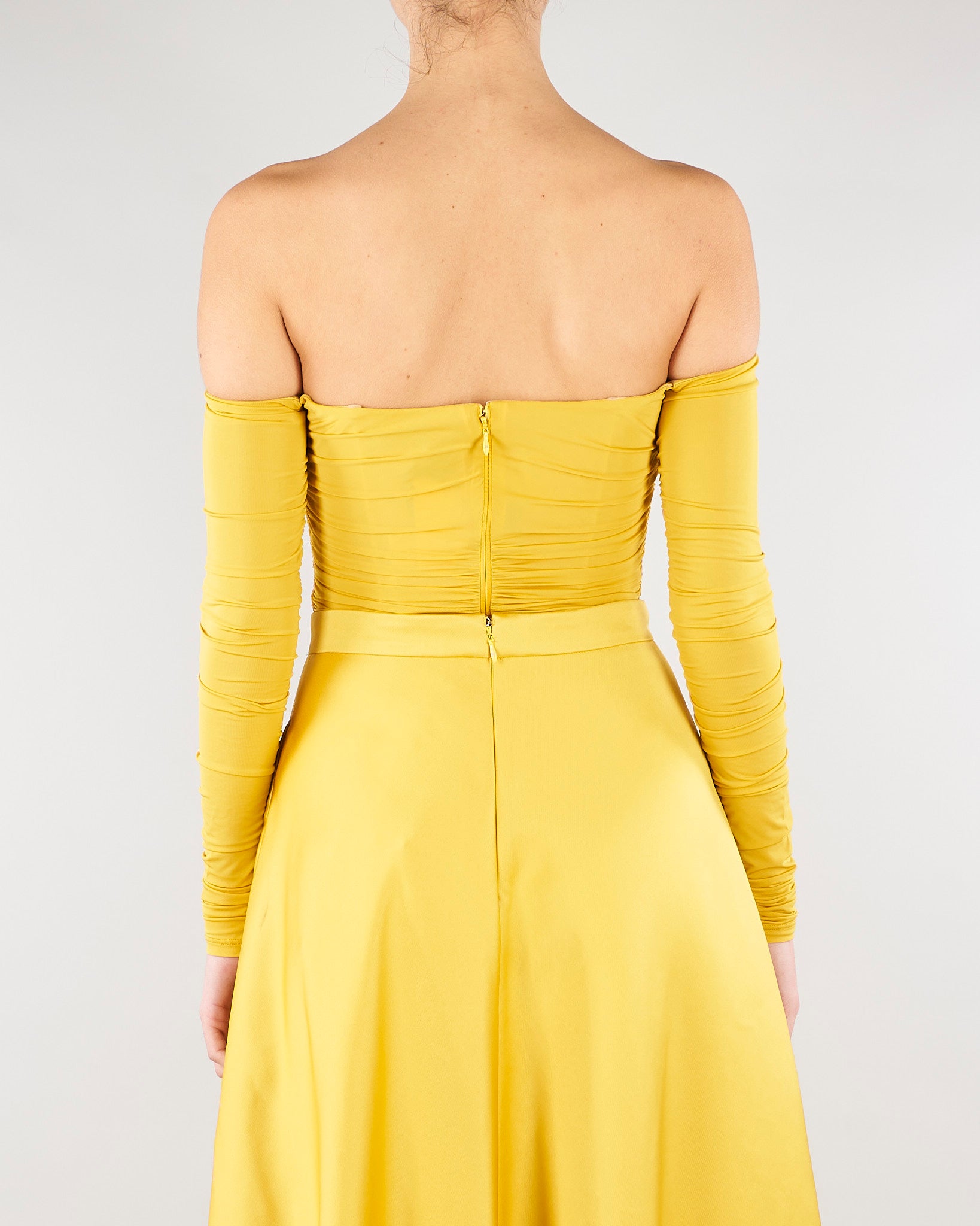 Body Sun in jersey crêpe leggero con drappeggi BO01561E2 EV4 ELISABETTA FRANCHI 