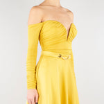 Body Sun in jersey crêpe leggero con drappeggi BO01561E2 EV4 ELISABETTA FRANCHI 