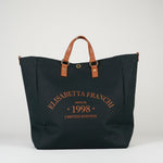 Tote Nero-Cuoio in canvas BS14A62E2 B58 ELISABETTA FRANCHI 