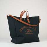 Tote Nero-Cuoio in canvas BS14A62E2 B58 ELISABETTA FRANCHI 