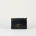 Borsa Nero a tracolla con dettaglio logo BS91A61E2 110 ELISABETTA FRANCHI 