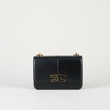 Borsa Nero a tracolla con dettaglio logo BS91A61E2 110 ELISABETTA FRANCHI 