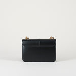 Borsa Nero a tracolla con dettaglio logo BS91A61E2 110 ELISABETTA FRANCHI 