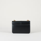 Borsa Nero a tracolla con dettaglio logo BS91A61E2 110 ELISABETTA FRANCHI 