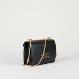 Borsa Nero a tracolla con dettaglio logo BS91A61E2 110 ELISABETTA FRANCHI 