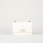 Borsa Avorio a tracolla con dettaglio logo BS91A61E2 360 ELISABETTA FRANCHI 