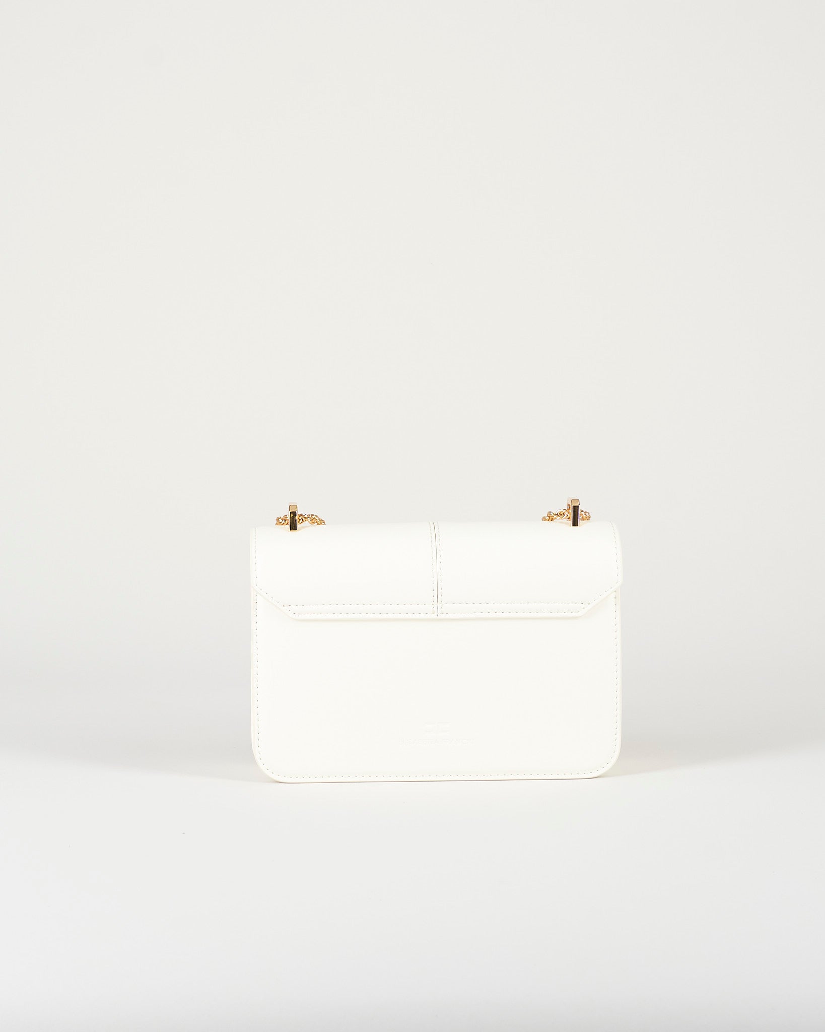 Borsa Avorio a tracolla con dettaglio logo BS91A61E2 360 ELISABETTA FRANCHI 