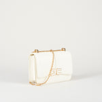 Borsa Avorio a tracolla con dettaglio logo BS91A61E2 360 ELISABETTA FRANCHI 