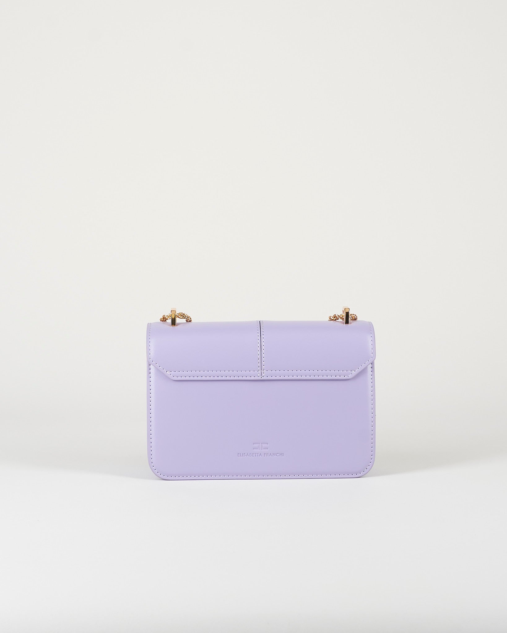 Borsa Lilla a tracolla con dettaglio logo BS91A61E2 EV7 ELISABETTA FRANCHI 