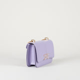 Borsa Lilla a tracolla con dettaglio logo BS91A61E2 EV7 ELISABETTA FRANCHI 