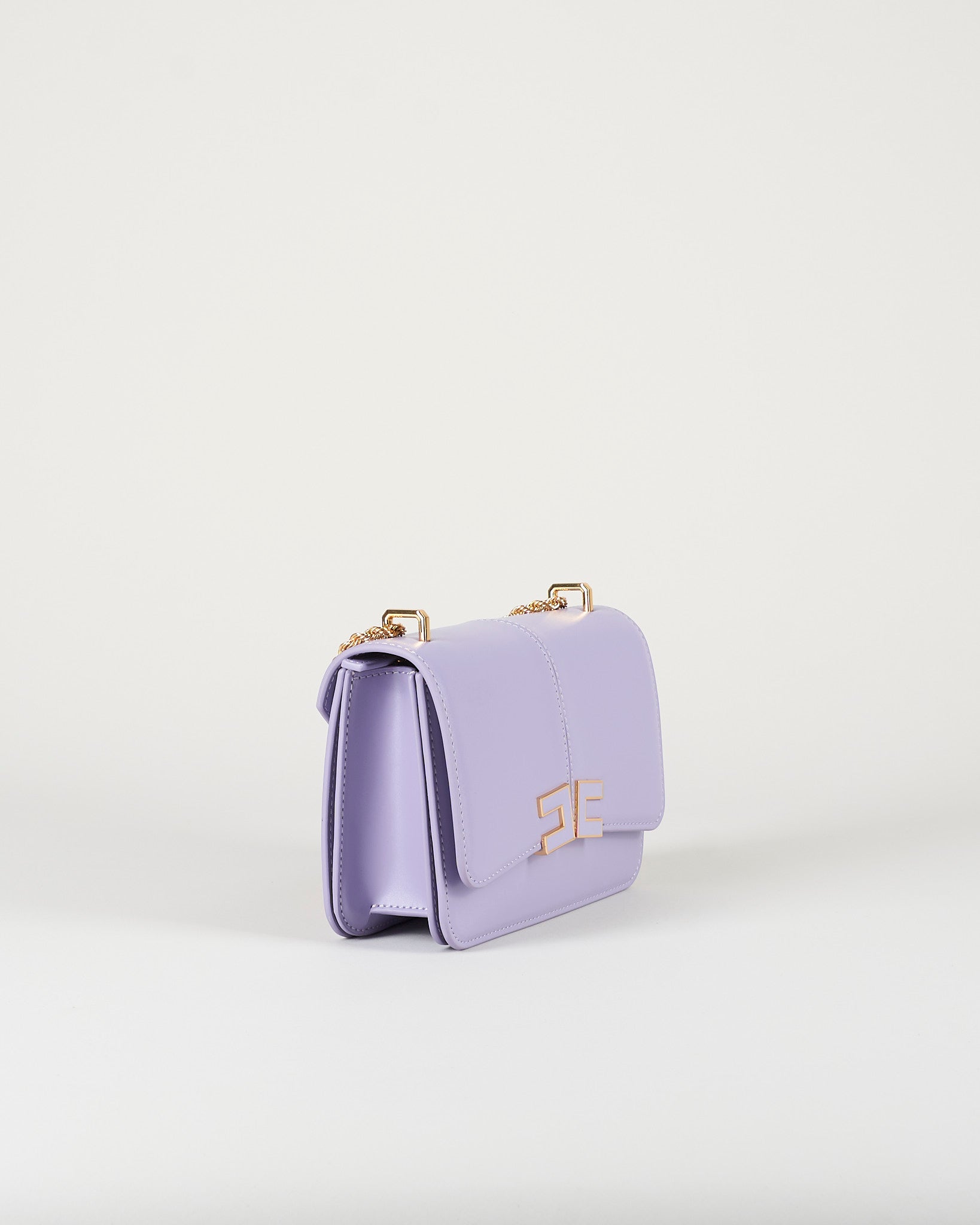 Borsa Lilla a tracolla con dettaglio logo BS91A61E2 EV7 ELISABETTA FRANCHI 