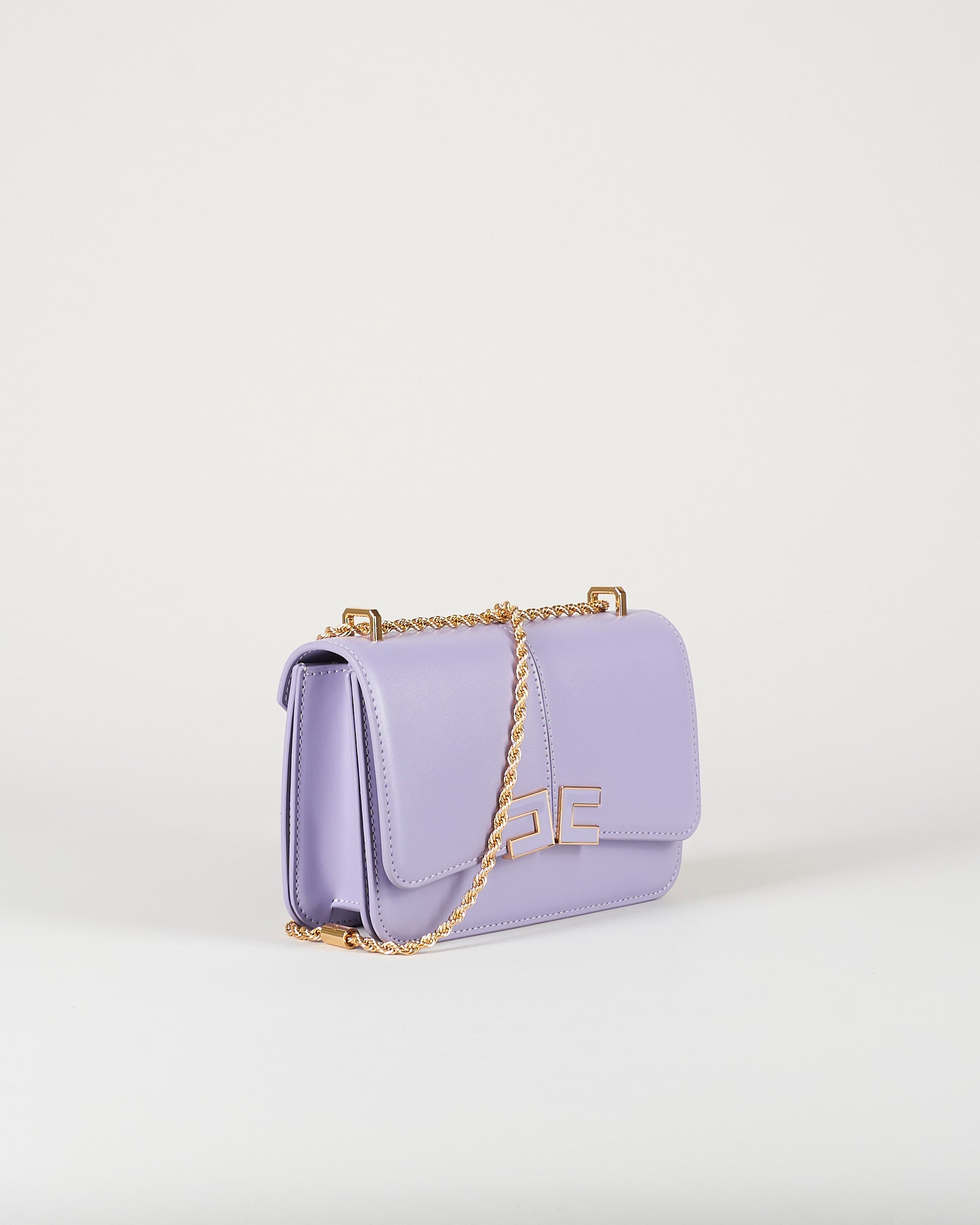 Borsa Lilla a tracolla con dettaglio logo BS91A61E2 EV7 ELISABETTA FRANCHI 