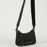 Borsa Nero a spalla con anello BS95A61E2 110 ELISABETTA FRANCHI 