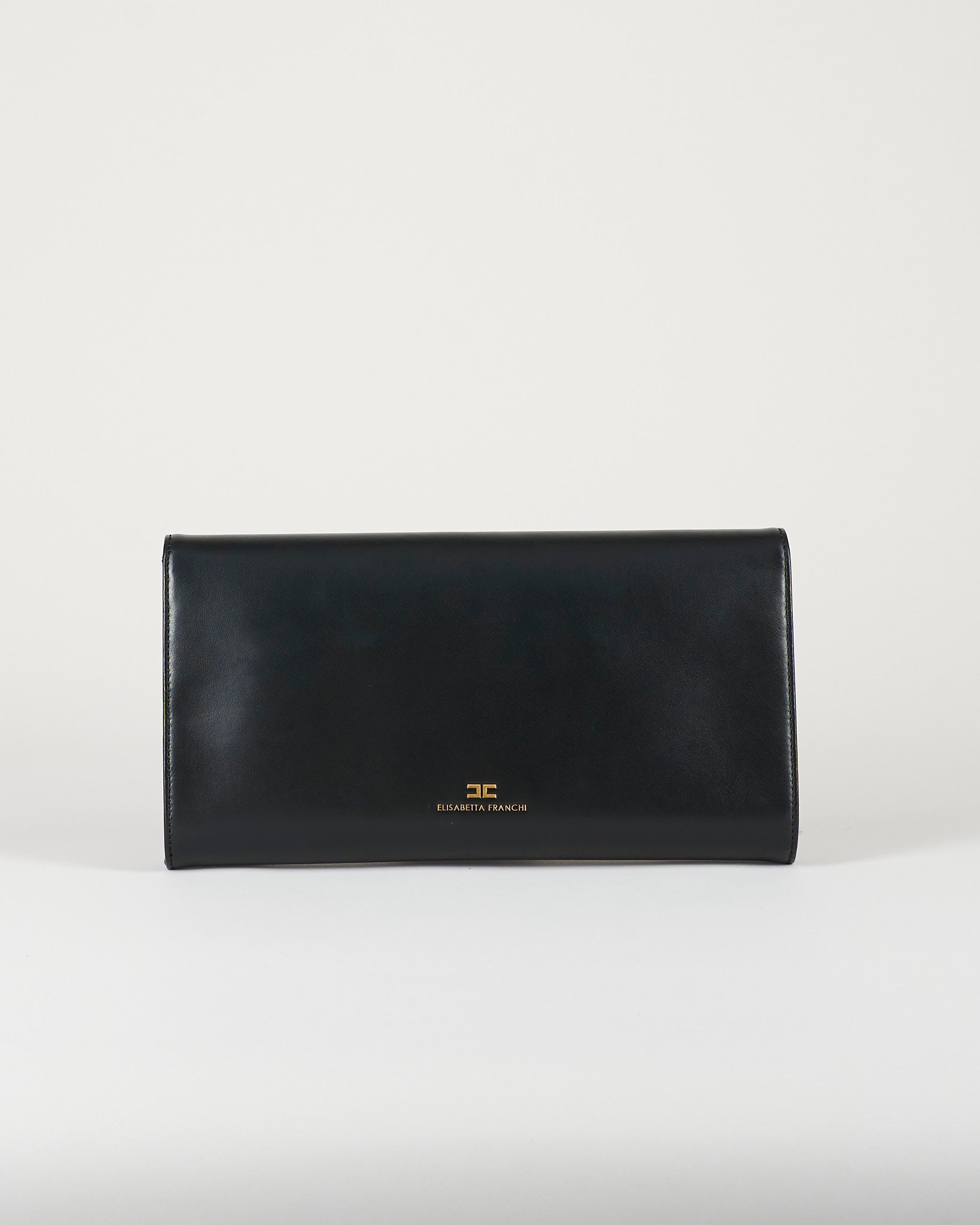 Pouch Nero con logo embossed BS99A61E2 110 ELISABETTA FRANCHI 