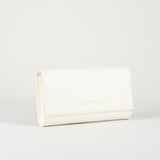 Pouch Avorio con logo embossed BS99A61E2 360 ELISABETTA FRANCHI 