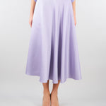 Gonna Lilla in duchesse con logo gioiello GO15661E2 EV7 ELISABETTA FRANCHI 