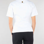 T-shirt Gesso con bottoni gold MA00461E2 270 ELISABETTA FRANCHI 