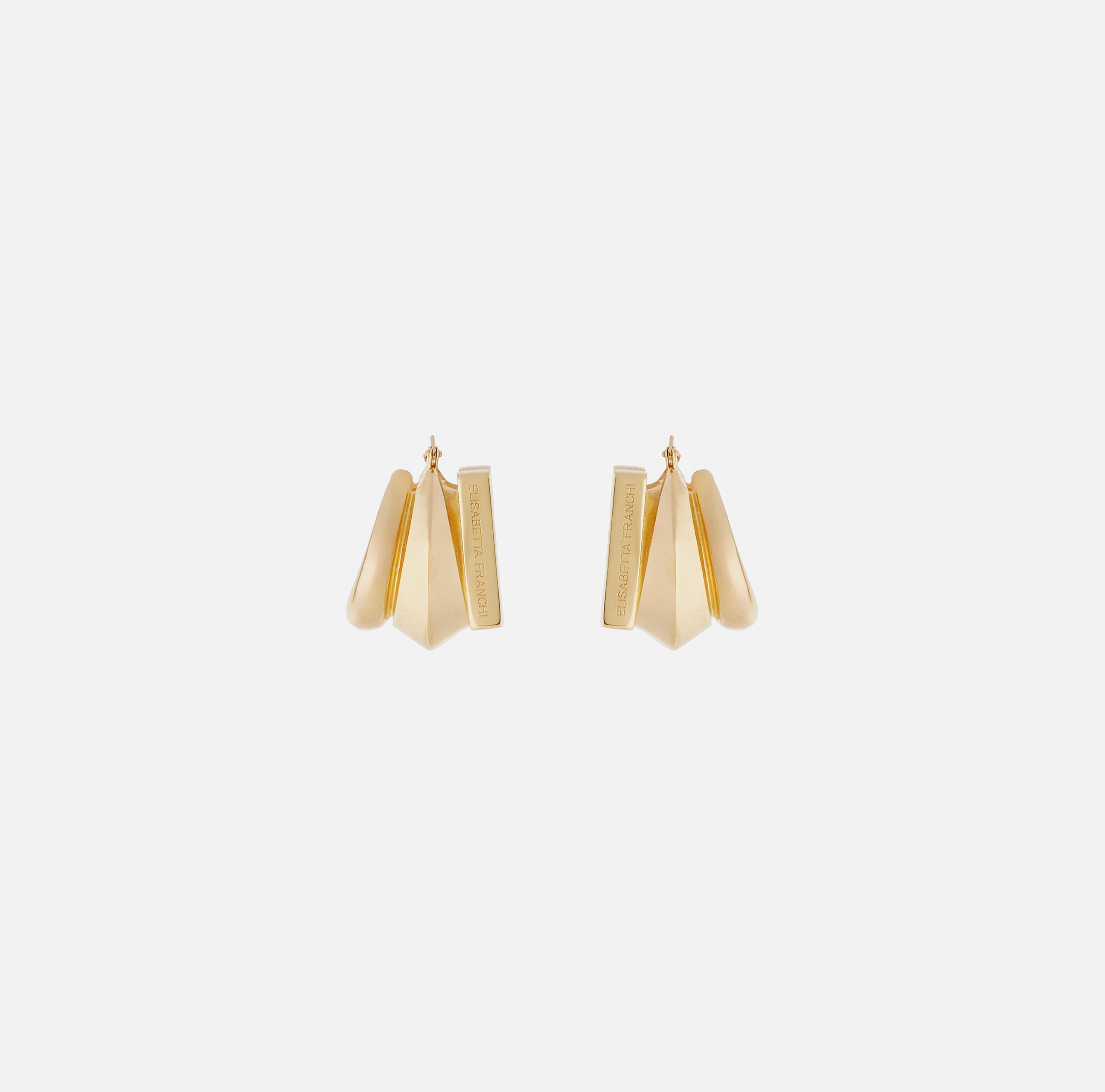 Orecchini con logo inciso OR05B61E2 U95 ELISABETTA FRANCHI 