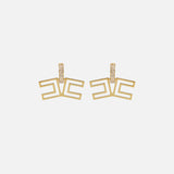 Orecchini con pavé di strass OR31A61E2 U95 ELISABETTA FRANCHI 