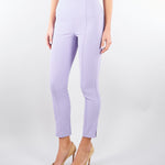 Pantaloni Lilla in doppio crêpe stretch con dettagli logo PA16361E2 EV7 ELISABETTA FRANCHI 